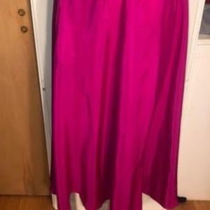 Silk XL Neiman Marcus Elastic Waist Skirt